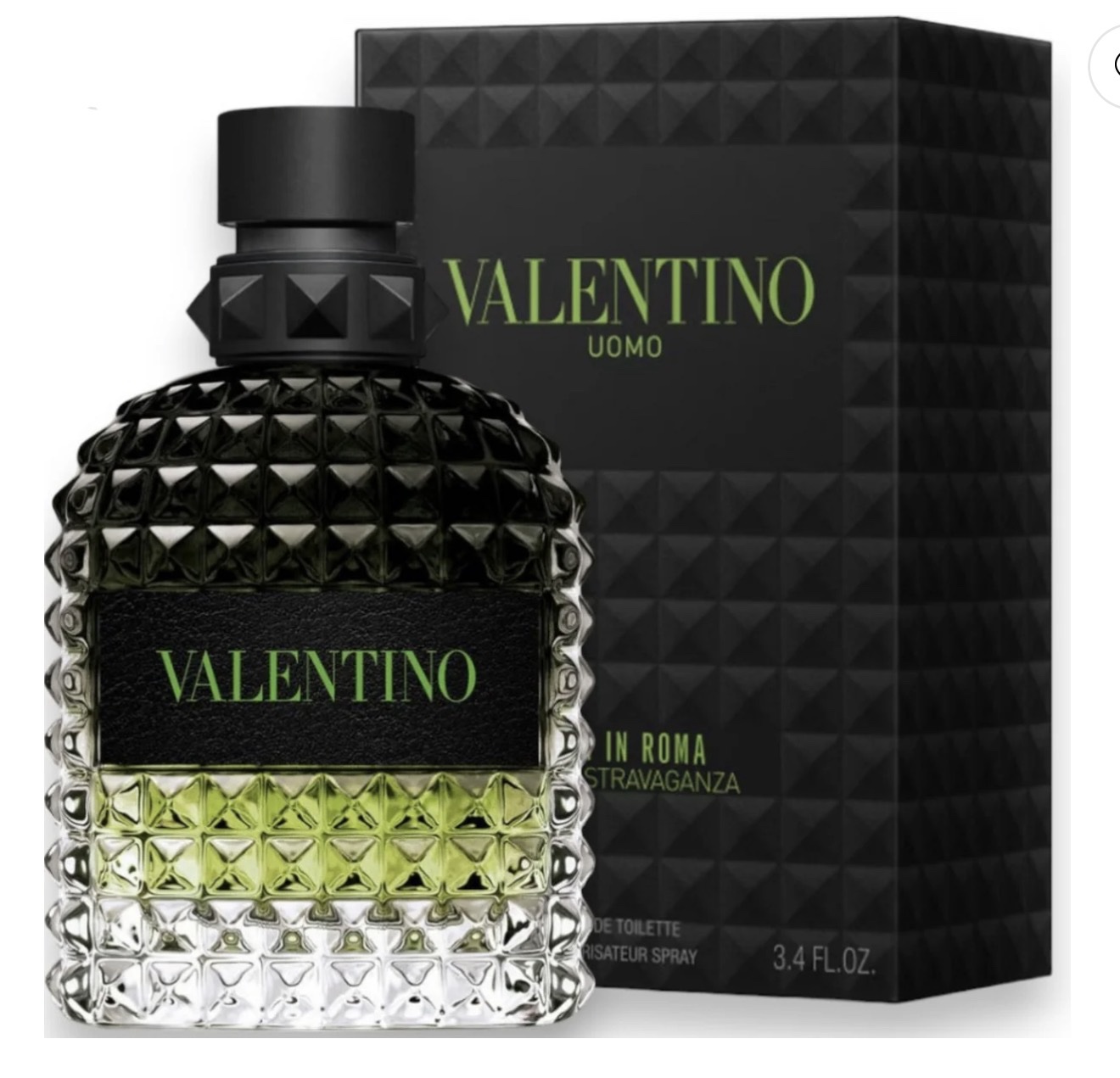 Perfume Valentino Uomo Born In Roma Green Stravanganza 100ml Edt