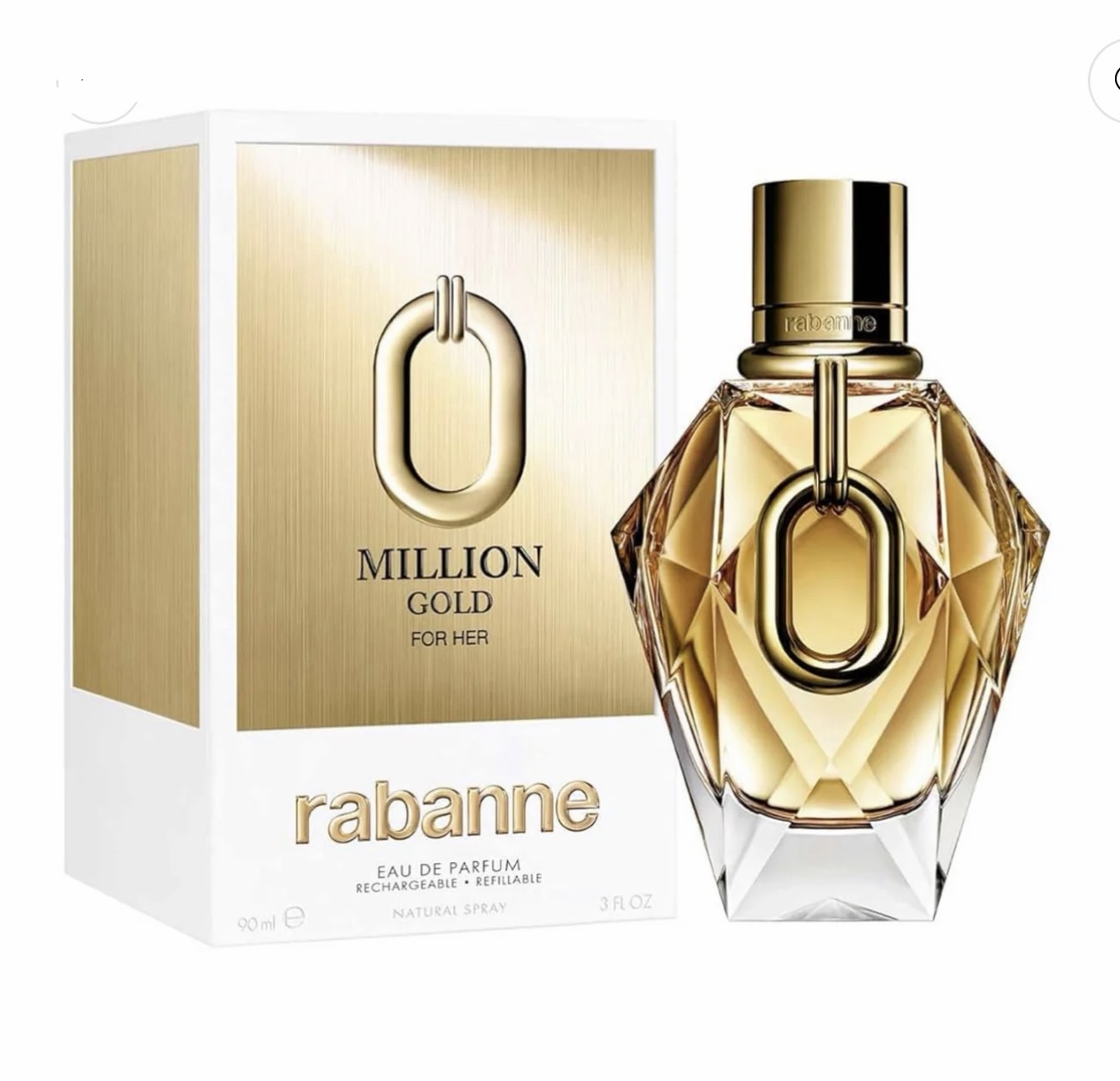 Perfume Rabanne Million Gold For her EDP 90ml