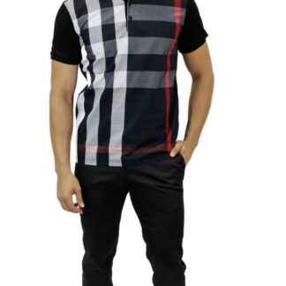Playera Para Hombre Marca Huggo Valentino P-2192-Black