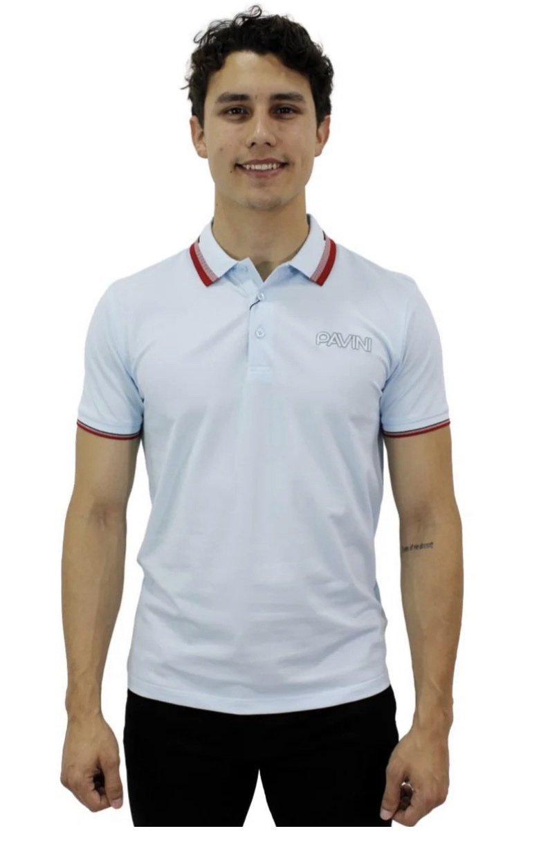 Playera para Hombre Marca PAVINI PT-1030-ACQUA