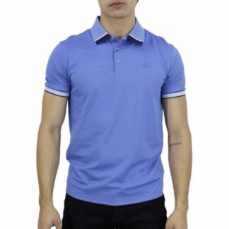 Playera Polo Para Caballero Marca Pavini azul claro