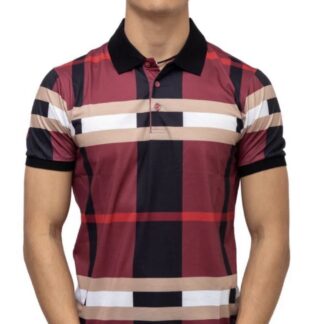 Playera para Hombre Marca PAVINI PT-993-BURGUNDY