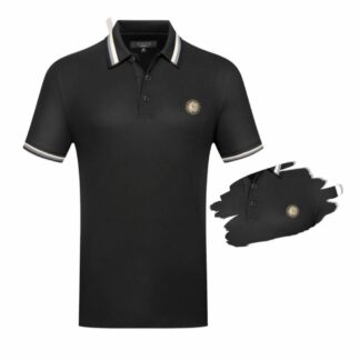 Playera Para Hombre Marca Pavini P-2202 Black