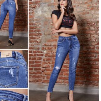 Pantalon para Mujer marca NYD Jeans mezclilla Skinny Stretch BHI-221013N
