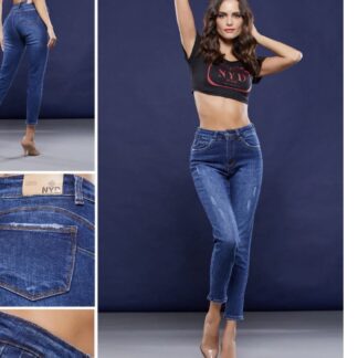 Pantalon para Mujer marca NYD Jeans mezclilla Skinny Stretch BHI-221020N