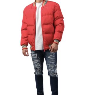 Chamarra para Hombre marca Moderno MJPF-2210 RED