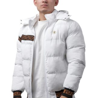 Chamarra para Hombre marca Moderno MJPF-2209 WHITE