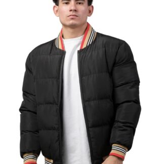 Chamarra para Hombre marca Moderno MJPF-2210 BLACK