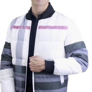 Chamarra para Hombre marca Moderno MJPF-2202 WHITE