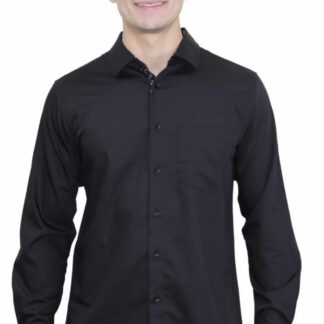 Camisa para Hombre Marca PAVINI LS022-012-02 BLACK