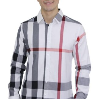 Camisa para Hombre Marca PAVINI RAVALLI BLS-201-01 WHITE