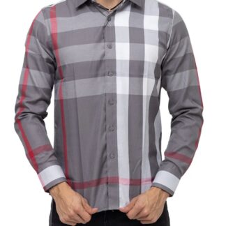 Camisa para Hombre marca Benziny LS5052-GREY